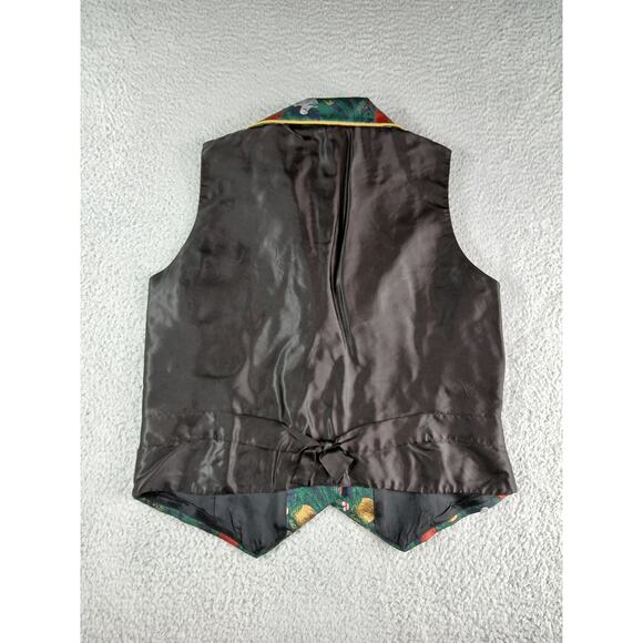 Vintage Equator Vest Adult Large Christmas Tree Holiday Ornament Tie Back - Picture 6 of 8